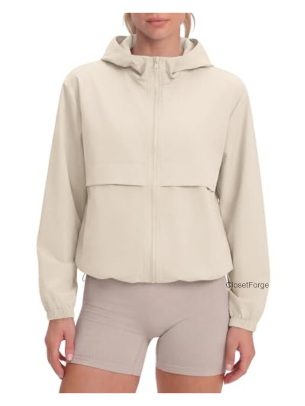 Women's Full Zip Athletic Hoodie Long Sleeve Running Workout Jacket